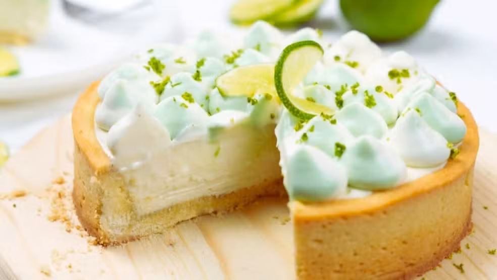 Torta de limão com merengue