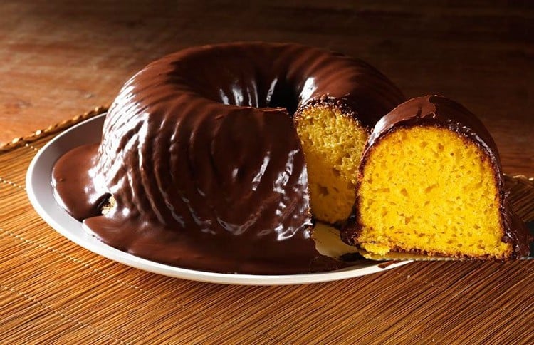Bolo de cenoura