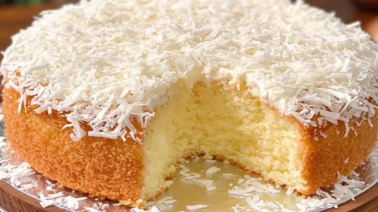 Bolo de coco